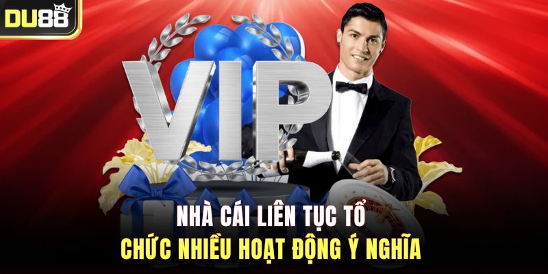 Nhà cái liên tục tổ chức nhiều hoạt động ý nghĩa&nbsp;